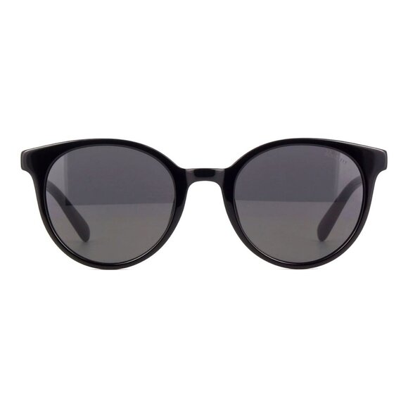 New MULBERRY Black Round SML257 0BLK Sunglasses Women - Picture 2 of 4